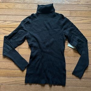 Worthington Classic Black Turtleneck Sweater